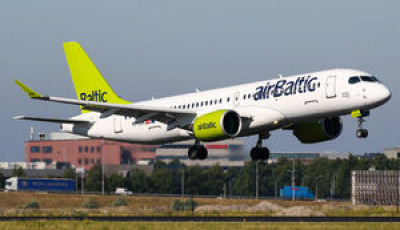 Латвійська airBaltic хоче відновити польоти до Києва, Львова та Одеси. Але є умова