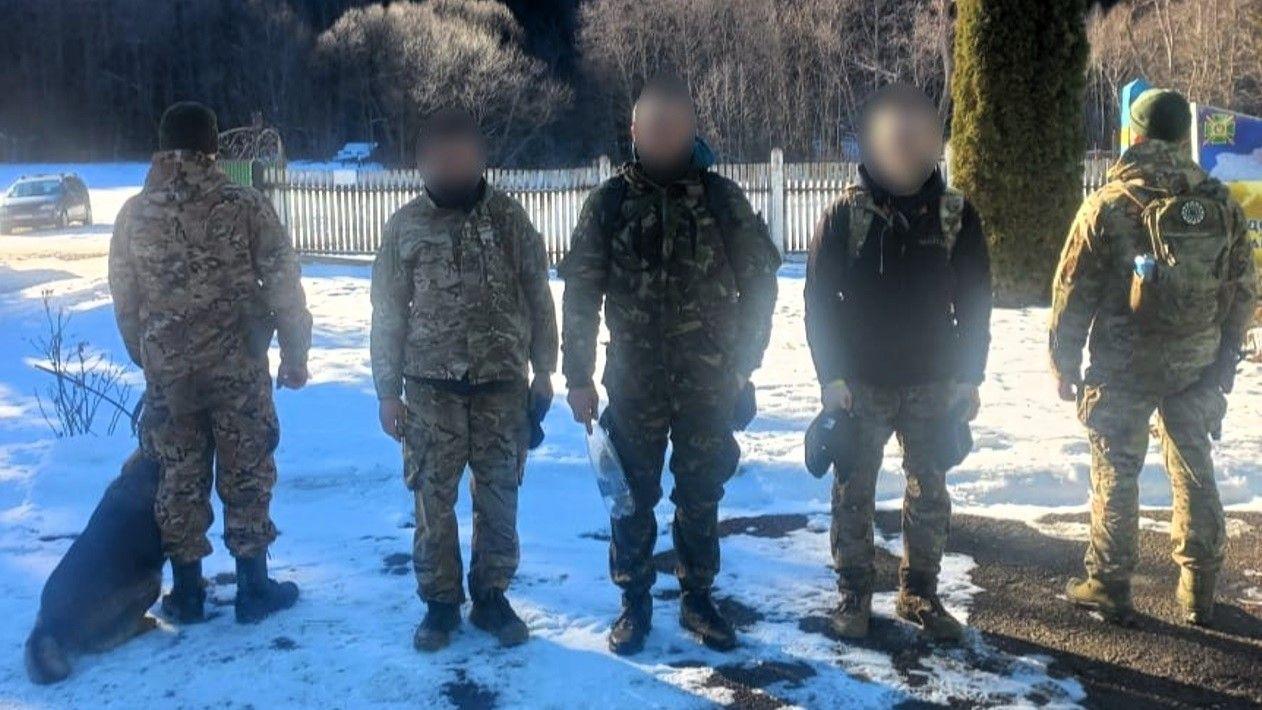 In the Carpathians, draft evaders from Zaporizhzhia were apprehended while dressed in military uniforms.